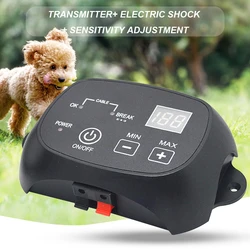 Invisible Pet Boundary Containment Remote Control Electronic Dog Fence System with Rechargeable Waterproof Receiver Outdoor Use