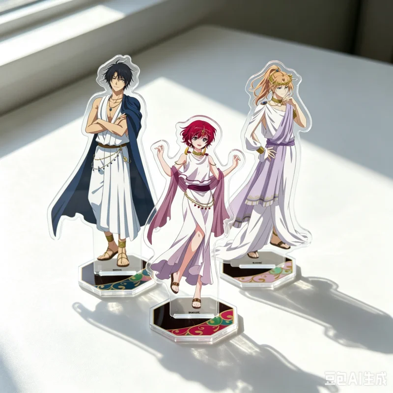 Anime Akatsuki no Yona 15cm Hak Su-won Yona Tabletop Decorations Acrylic Stand Model Plate Keychains Exquisite Products