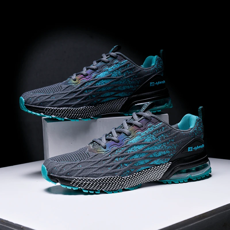 

39-46 New Fashion Men's Running Shoes Ultra Light Air Cushion Outdoor Casual Sports Shoes Comfortable Breathable Male Sneakers