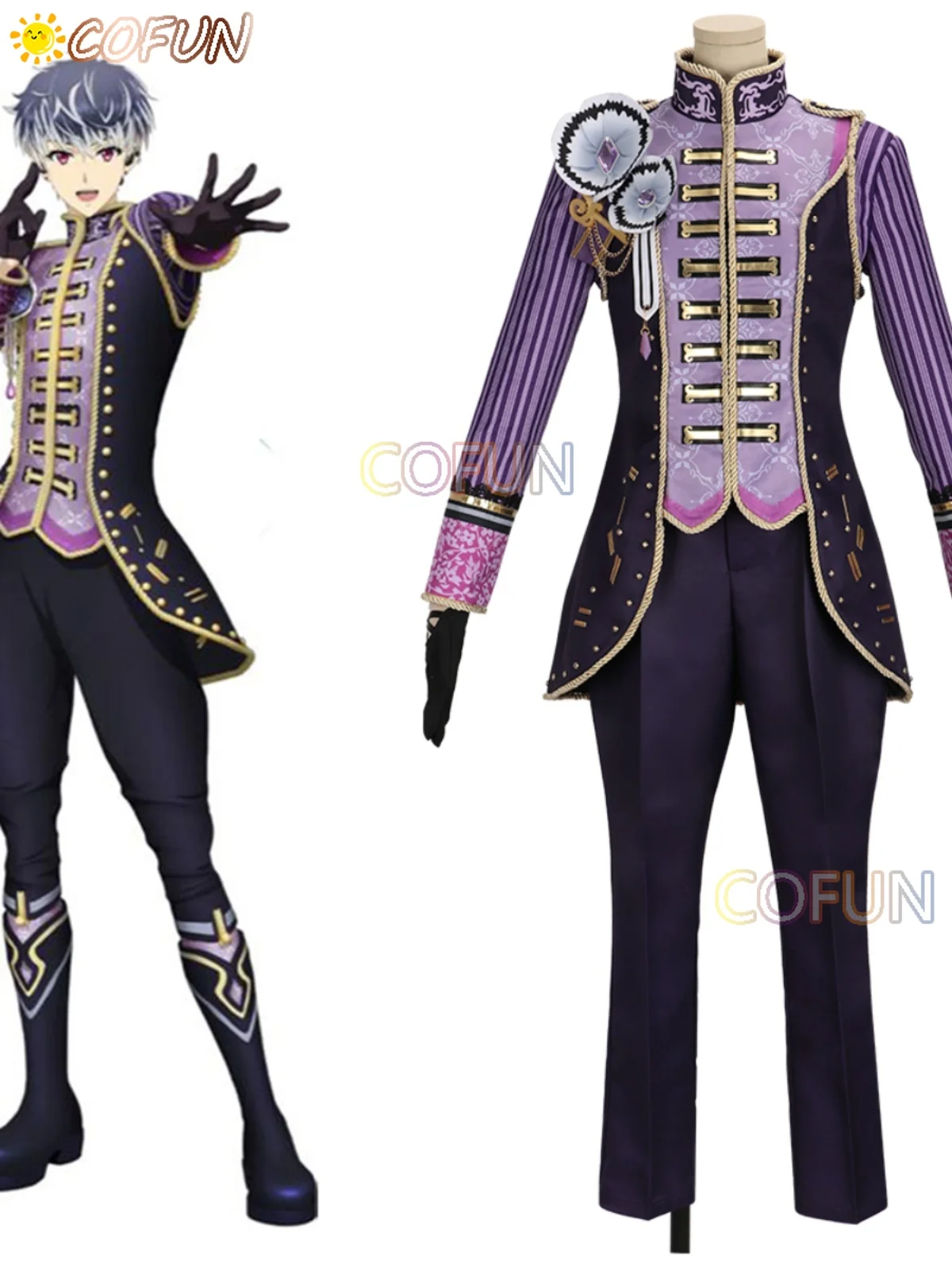 COFUN [Customized] Idolish7 LIVE4 bit BEYOND THE Period Momose Sunohara Momo Cosplay Gorgeous Cosplay Costume Halloween Outfit