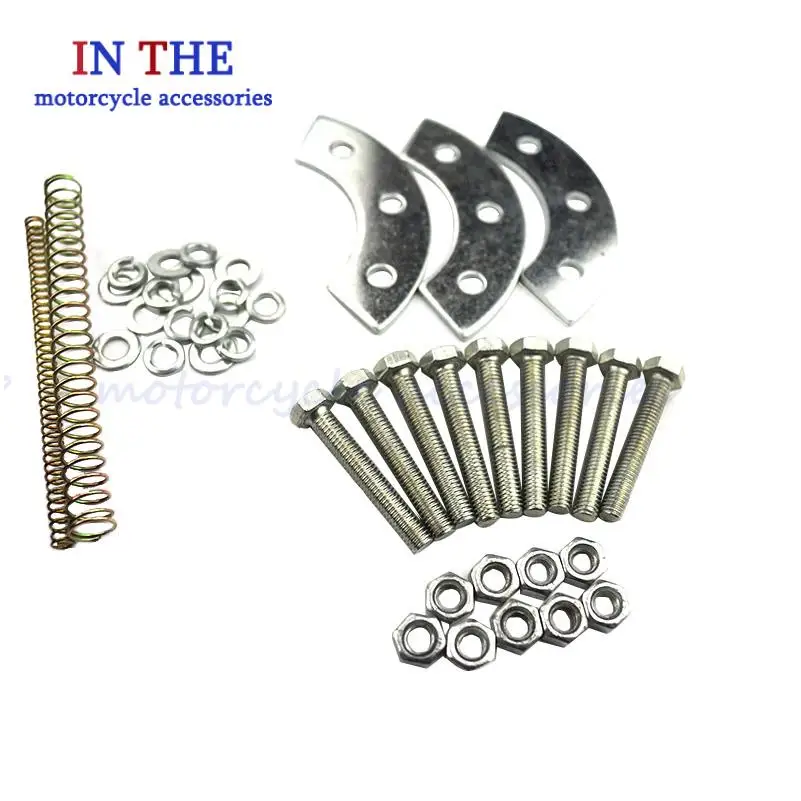 ل 49cc 50cc 66cc 80cc 415 سلسلة دراجة بمحرك دراجة جديدة 44T ضرس ومجموعة جبل #2