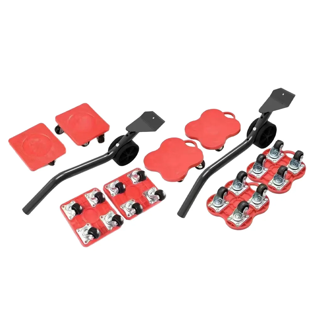 QuestionFurniture Mover Set, Roue Rotative Résistante, Application Large, Roue Rotative ABS Résistante, Capacité de Charge de Bain