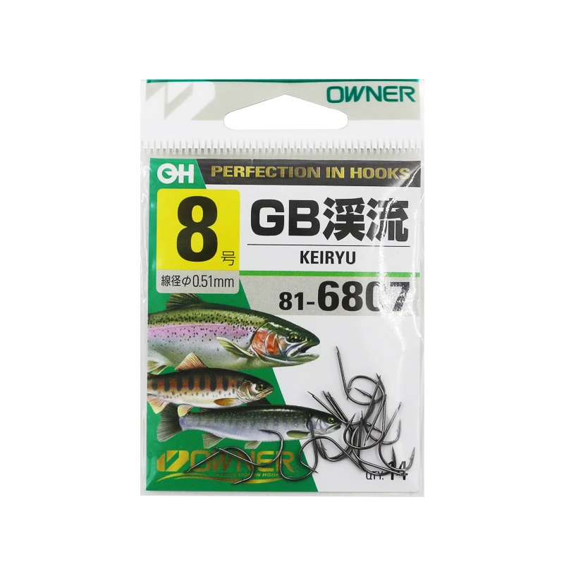 

Owner 816807 Fishing Hooks Stream Sea Water Barbed Fishing Anzol De Pesca Carp Wedkarstwo Peche Bait Lure Tackles Sharp Fishhook