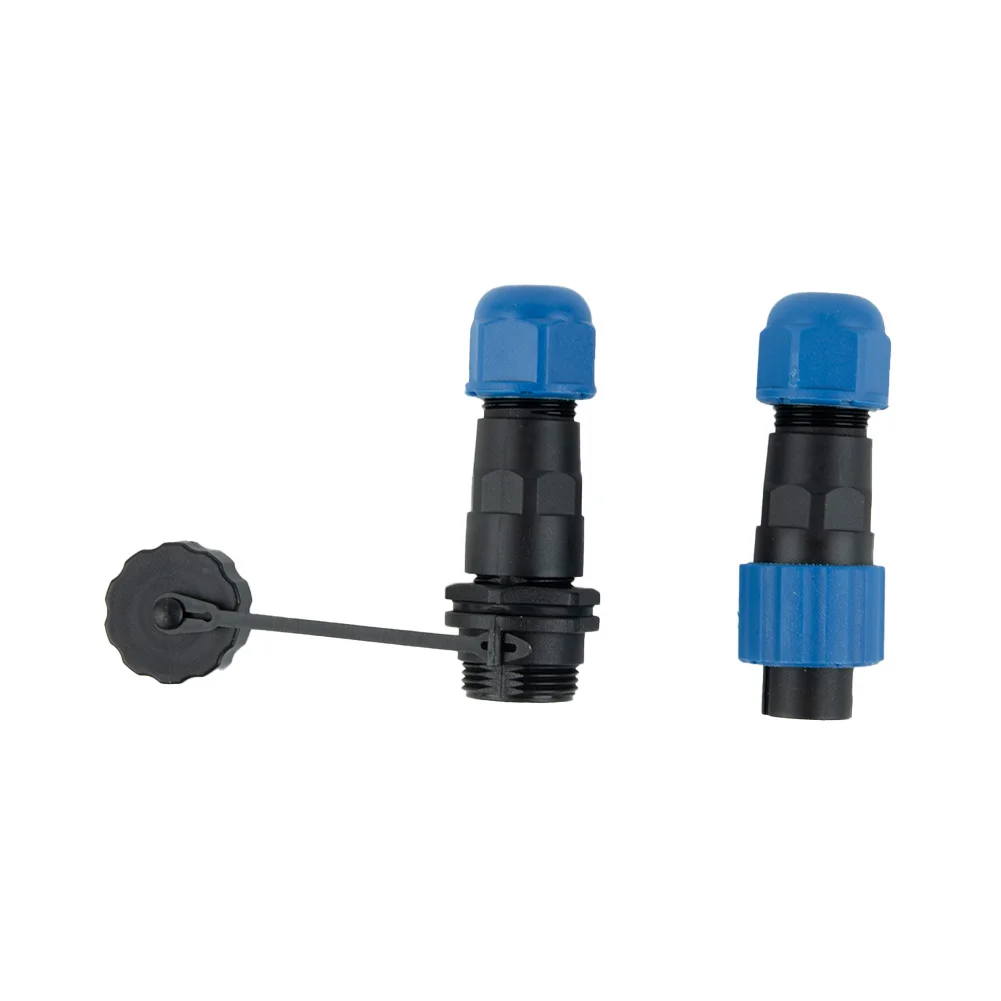 Rugged SP13 IP68 Waterproof Inline Connector Aviation Suitable for Outdoor Applications and Power Transmission