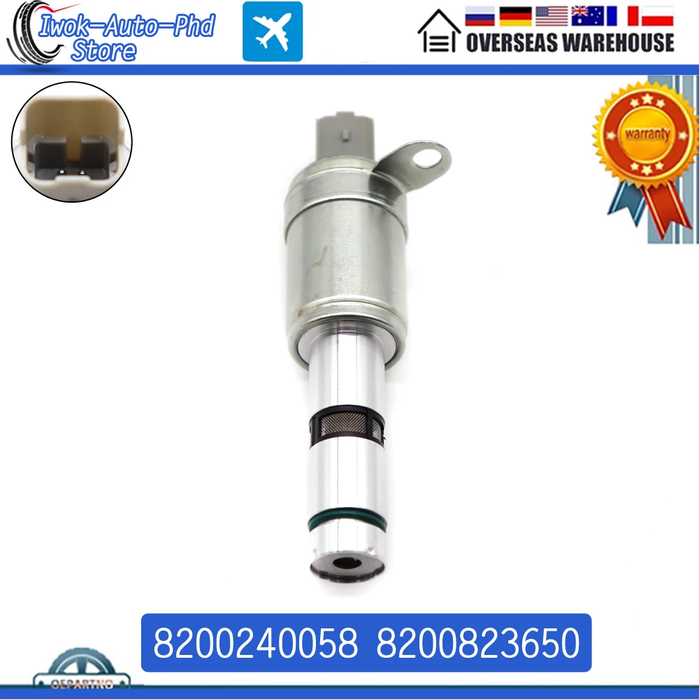 8200823650 VVT Variable Oil Control Valve Timing Solenoid For Renault Clio Fluence Grand Scenic Laguna Megane Grand Modus