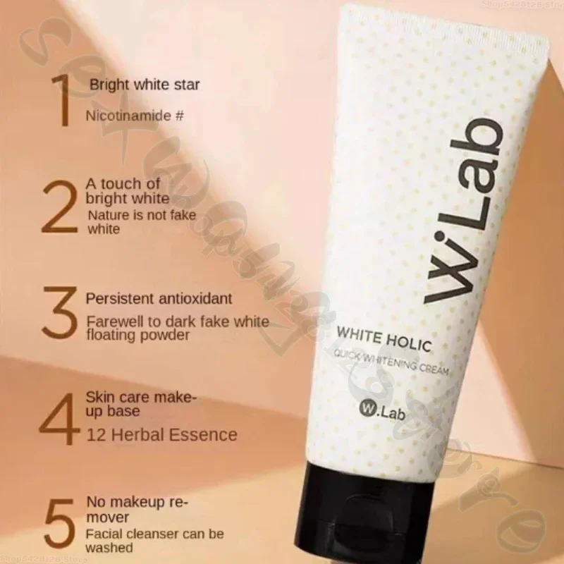 Wlab compliant makeup cream is refreshing, waterproof, long-lasting, antioxidant, brightens skin tone without leaving powder