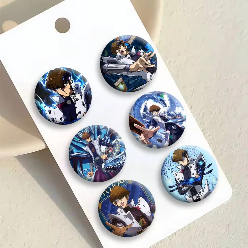 Anime Yu-Gi-Oh Seto K-Kaiba Brooches Cartoon Badge Pins Backpack Hat Accessories Friend Gift