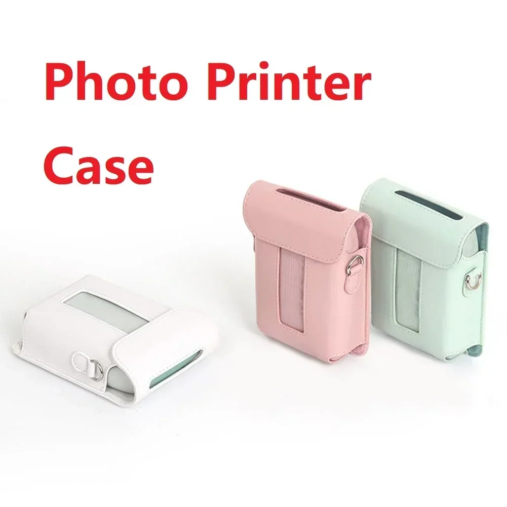 

ZLRLMHY Fujifilm Instax Mini Link 3PU Leather Printer Carrying Case Retro Shockproof Storage Bag Dustproof and Drop Proof