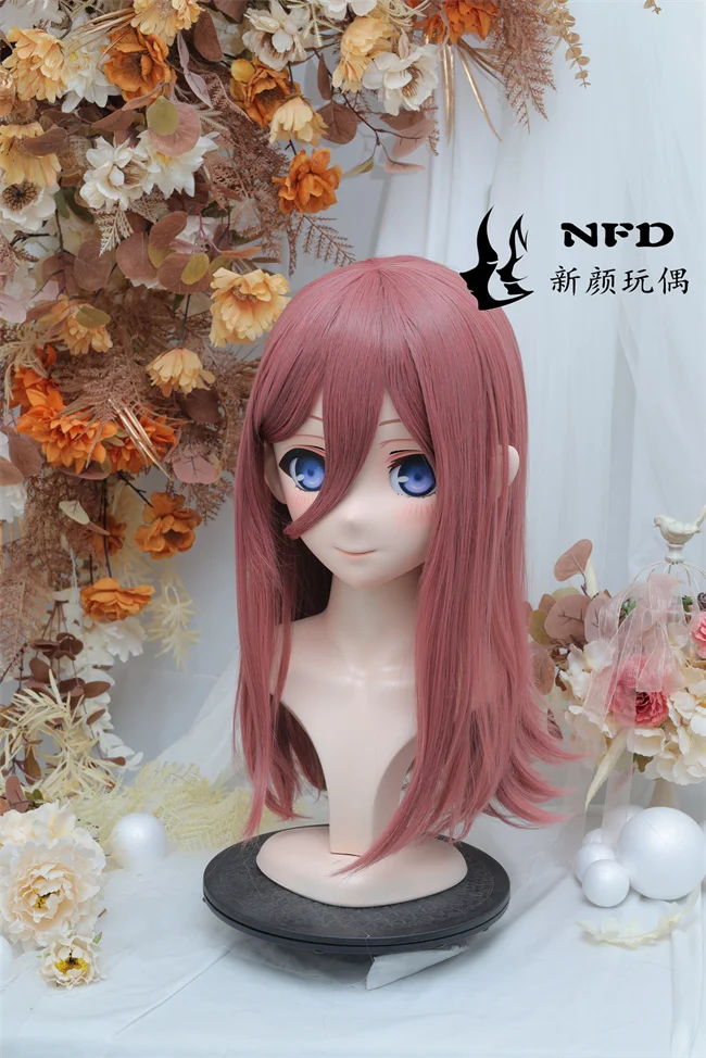 

(NFD047) Full head super sweet female resin crossdressing Doll kig cosplay kigurumi mask