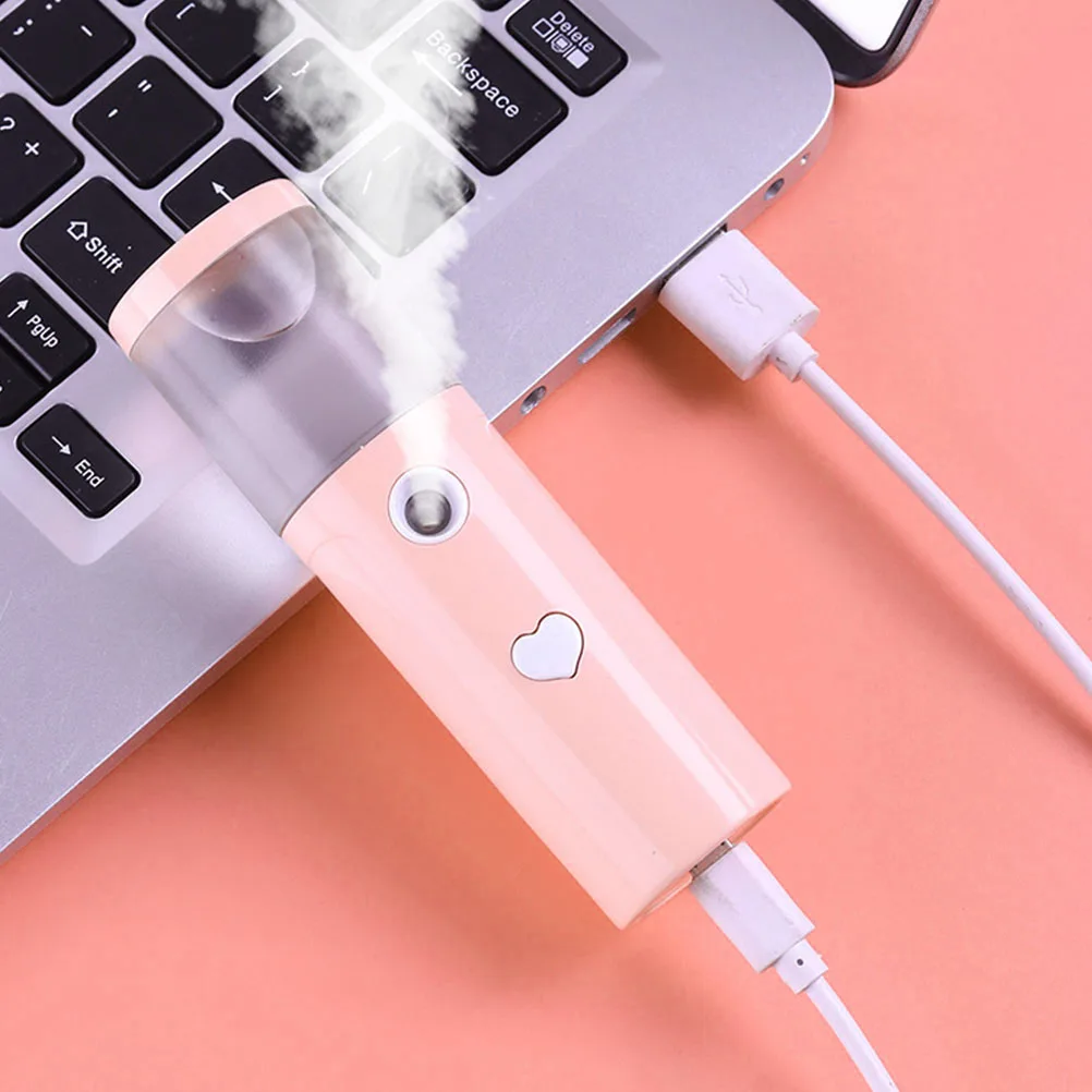

Usb Rechargeable Facial Humidifier Nano Face Moisturizer Mist Sprayer Replenishment Large Spray Volume Face