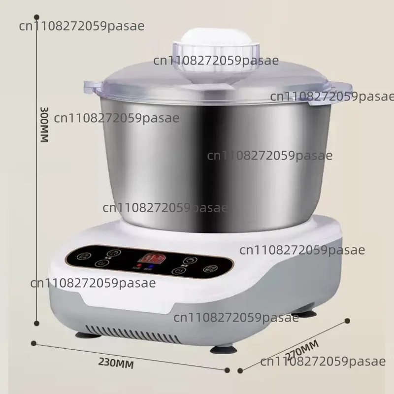 Smart Dough Mixer: Compact, Fully Automatic, Multi-Functional Home Model for Kneading, Fermenting, and Proofing Dough