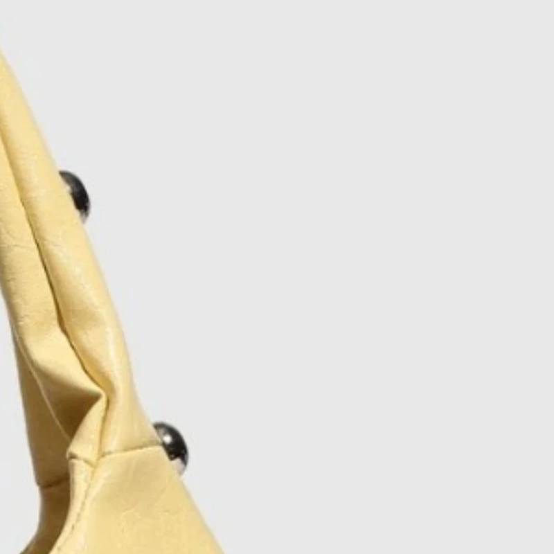 

НОВЫЕ женские сумки с заклепками, мягкая сумка через плечо из искусственной кожи, повседневные дизайнерские сумки-бродяги в форме полумесяца, сумки подмышки для женщин, сумка-клатч 2025 г.