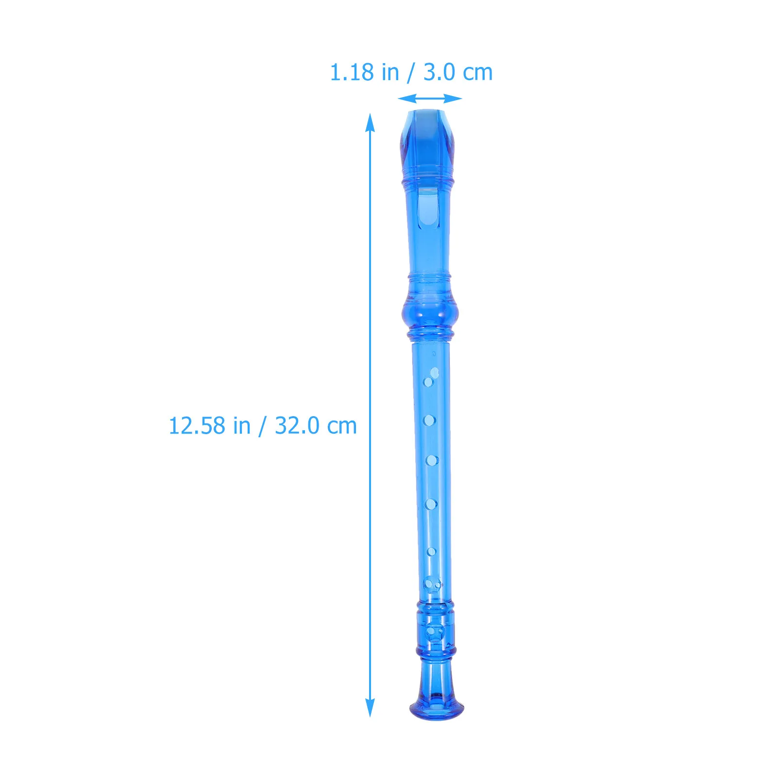 2Pcs Recorder Flute 8 Holes Soprano Design Beginner Musical Instrument for Students Teens School Home Practice Stylish Eye