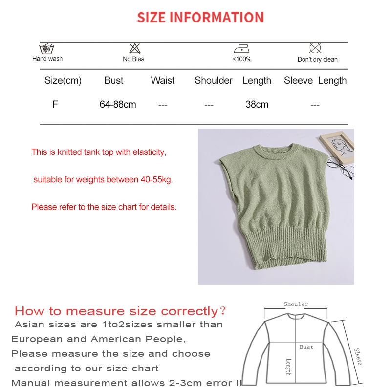 HELIAR Women Solid Sweet Tank Top Sleeveless Waist Office Crop Top Elastic Slim Casual Top Knit Sports Camis Shirt Spring Summer