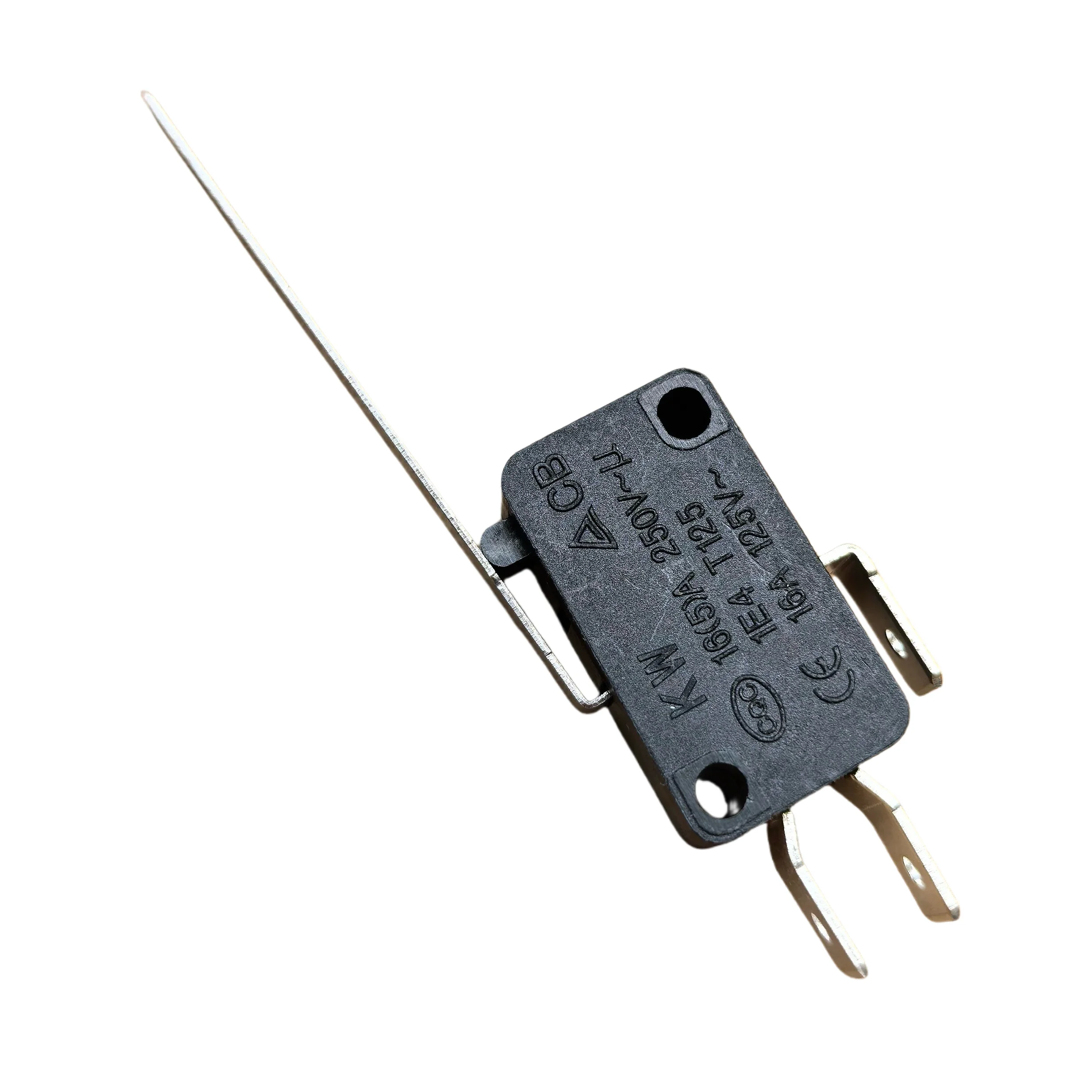 

1PCS/LOTS Ultra High-End KW8-9 Silver Dot Micro switch Small Self-Resetting Travel Limiter 16A Push Touch Tap 6.3 Terminal