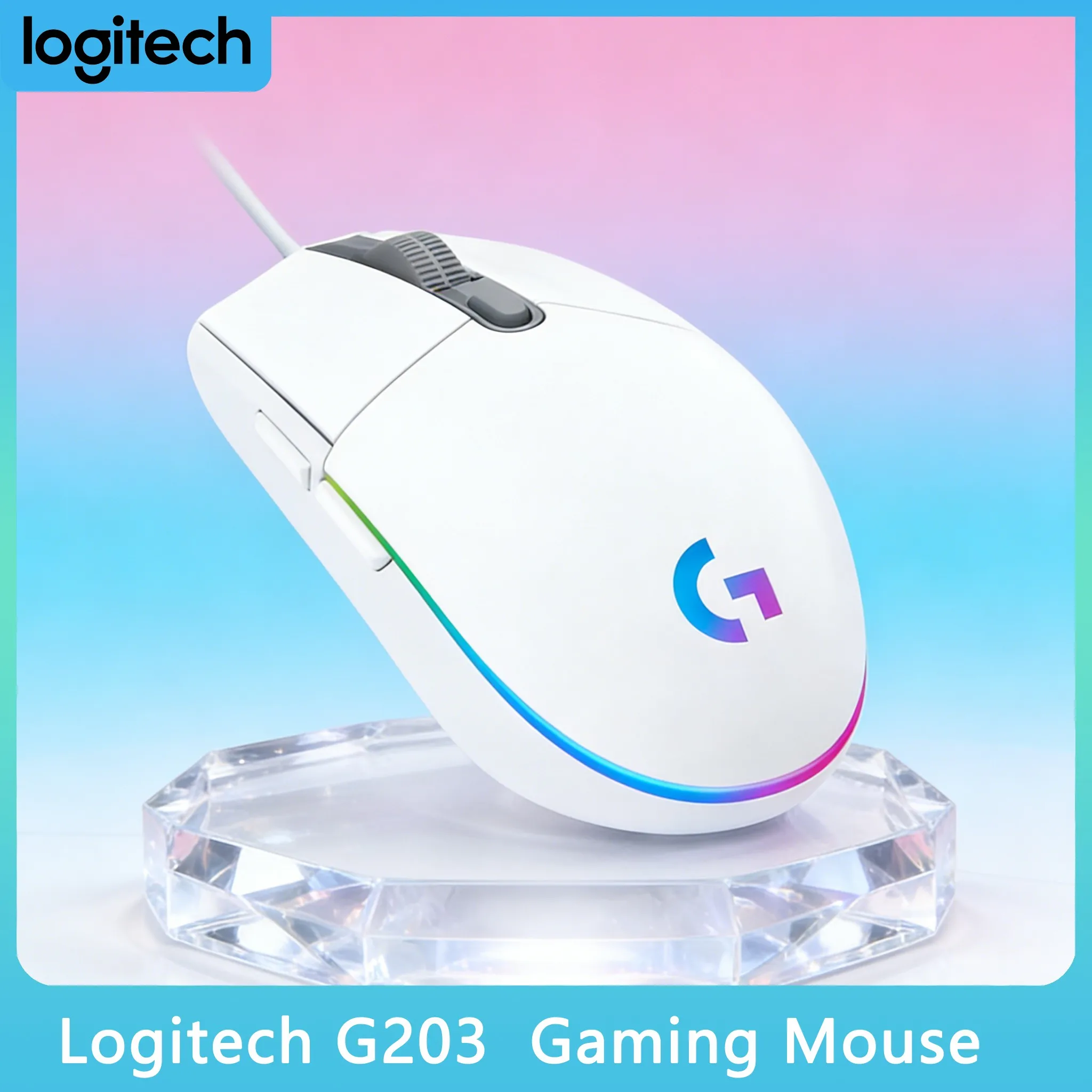 

Игровая мышь Logitech G203 для ПК, PS4, Xbox