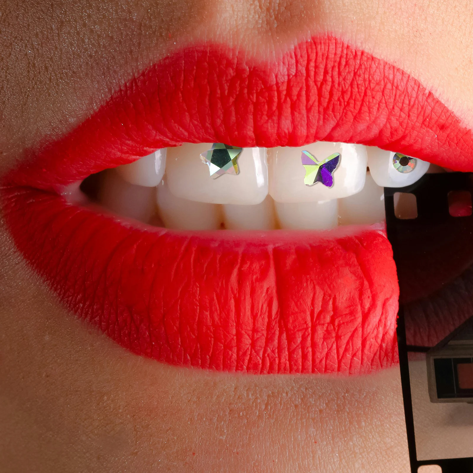 1 مجموعة كريستال الأسنان الأحجار الكريمة حجر الراين عدة مسطحة القاع DIY الأسنان الديكور لامعة بلينغ الأسنان طقم مجوهرات لمرحلة الزفاف الطرف #3