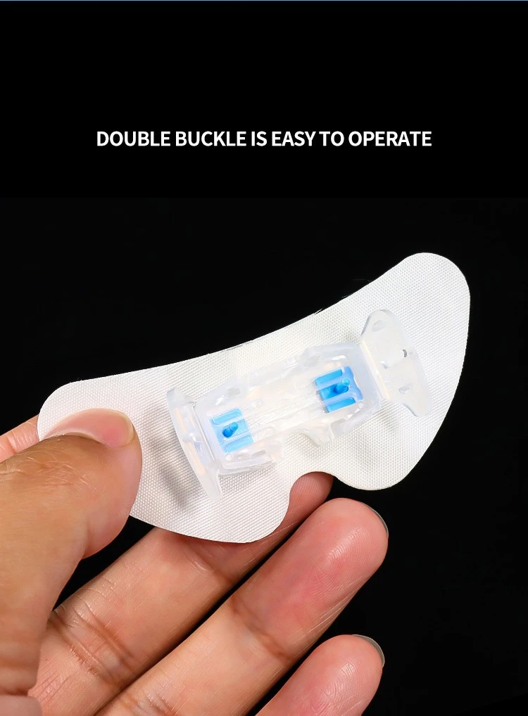 PICC Catheter Fixing Sticker Bile Drainage Tube Surface Fixation Device Butterfly Buckle Secure Stable Medical Skin Care Tool