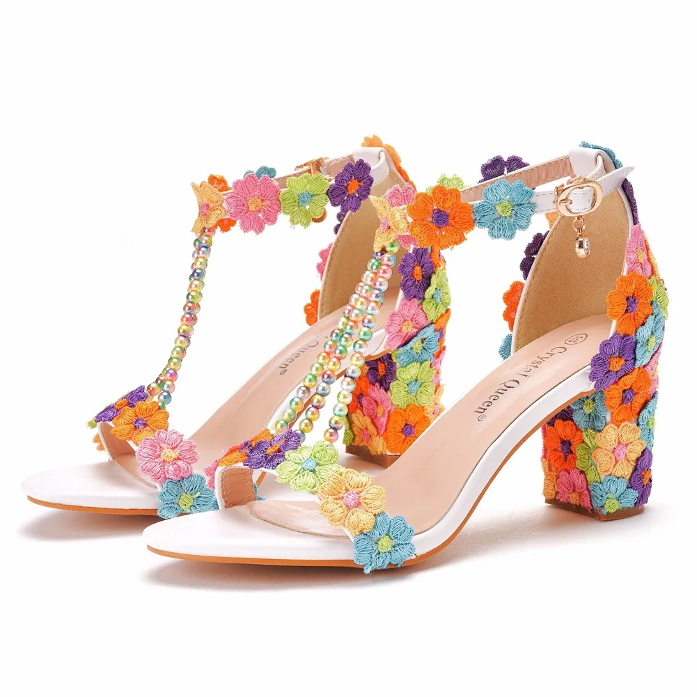 7cm-shallow-mouth-straight-string-with-bead-white-lace-bead-bride-wedding-shoes-thick-heel-sandals-for-women