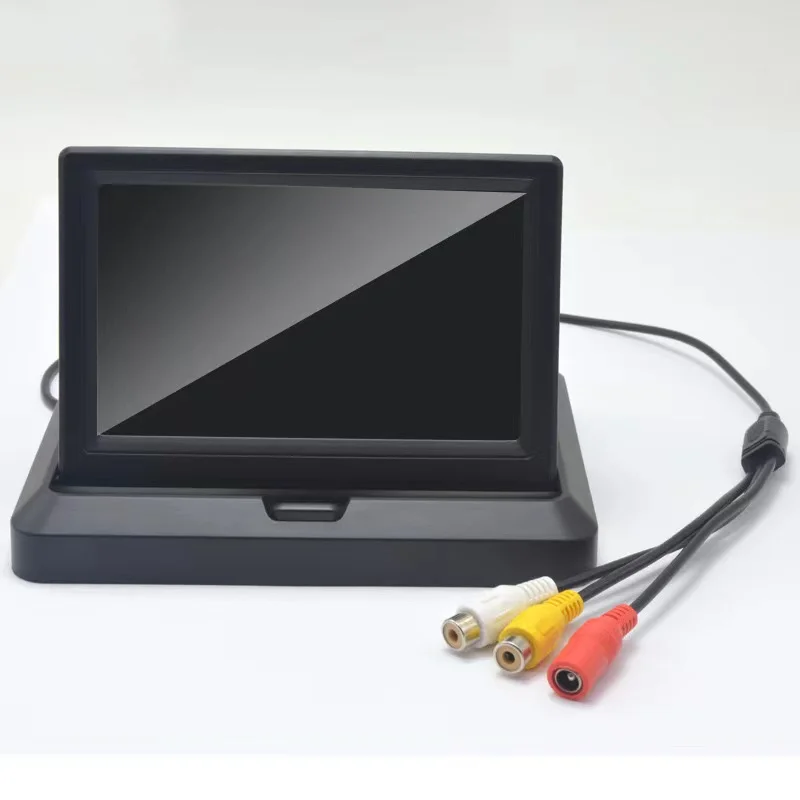 5-inch foldable car display monitor display Visual reverse image HD display