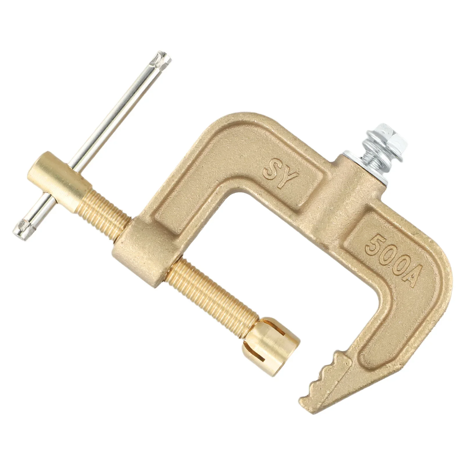 Soldering Tools Ground Clamp Welding All-copper Earth Wire Clip Electric Welder G-shaped For High Current Welding