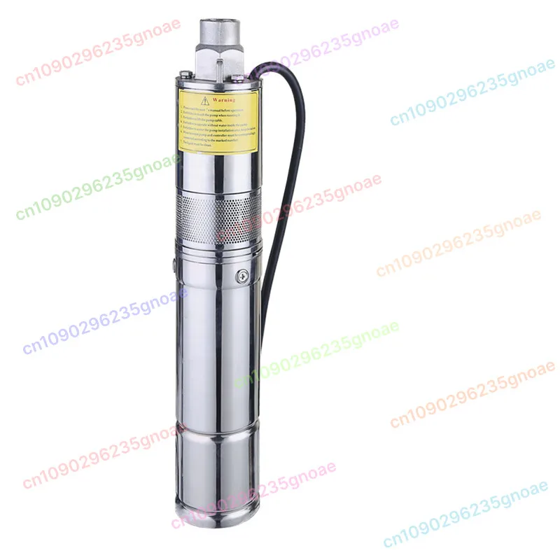 

Stainless Steel Solar Deep Well Submersible Pump 24V 48V 72V DC High Lift Submersible Pump for Agriculture Irrigation