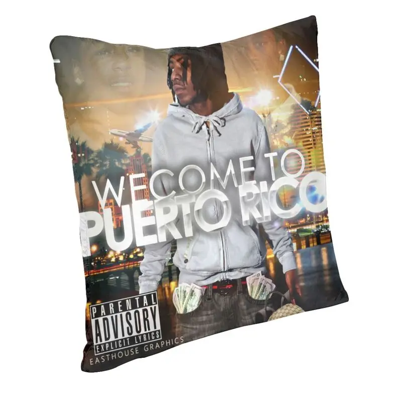 Chief Keef Music Rappyer Square Pillow Case Home Decor Cushion Cover Throw Pillow for Living Room Double-sided Printing