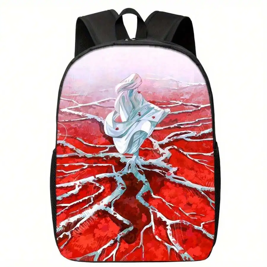 

Unisex Large Capacity Art Print Backpack For Adults