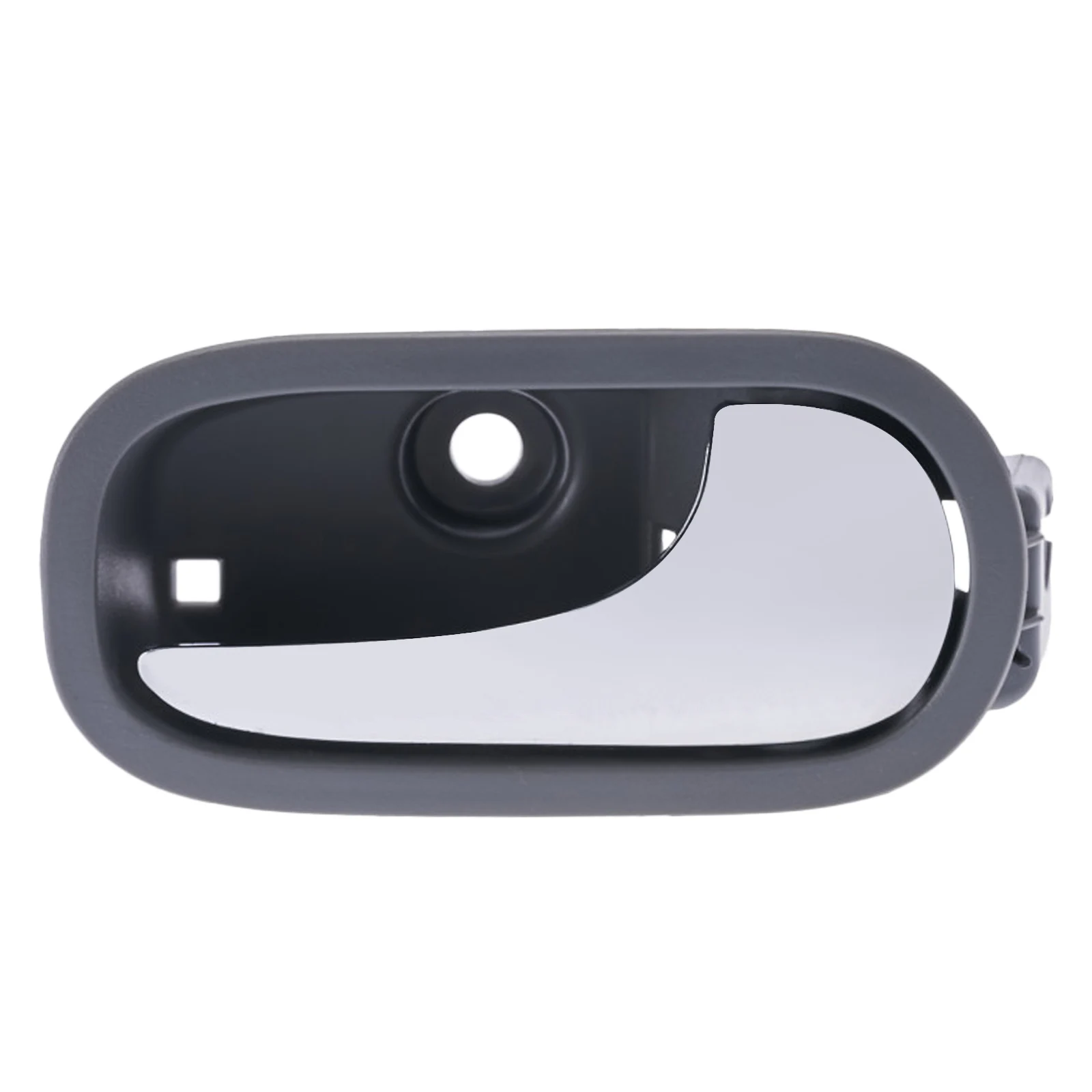 A-Premium Rear Passenger Side Interior Door Handle Gray & Chrome for Chevrolet Malibu 2008-2012