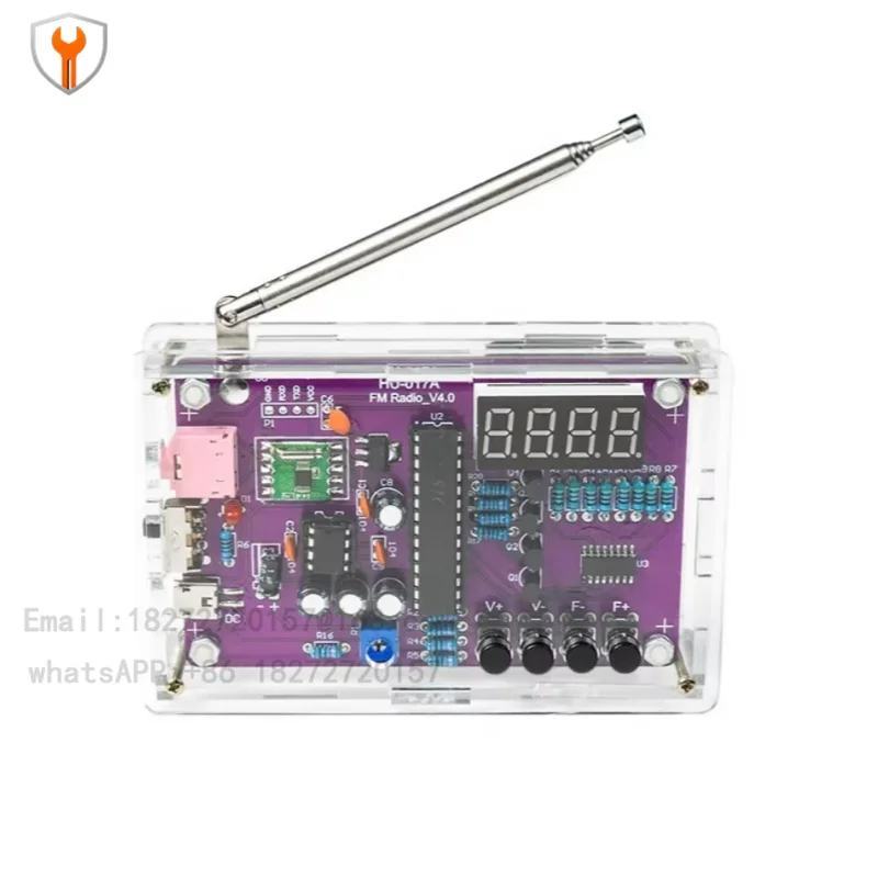 2 Pcs HU-017A Fm Ra…