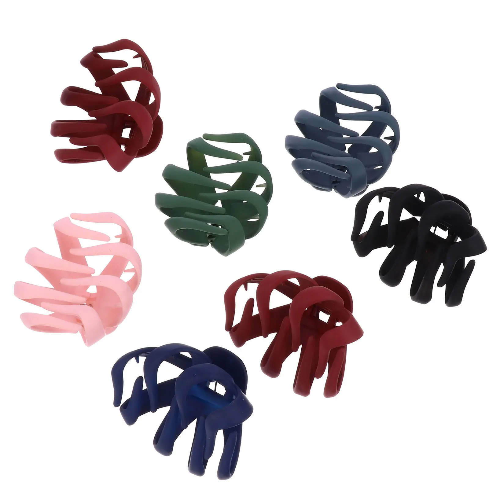 

7pcs Octopus Claw Clip Premium Styling Clamp For Wedding Party Shower Use Octopus Hair Clip Hair Grip Accessories Tool