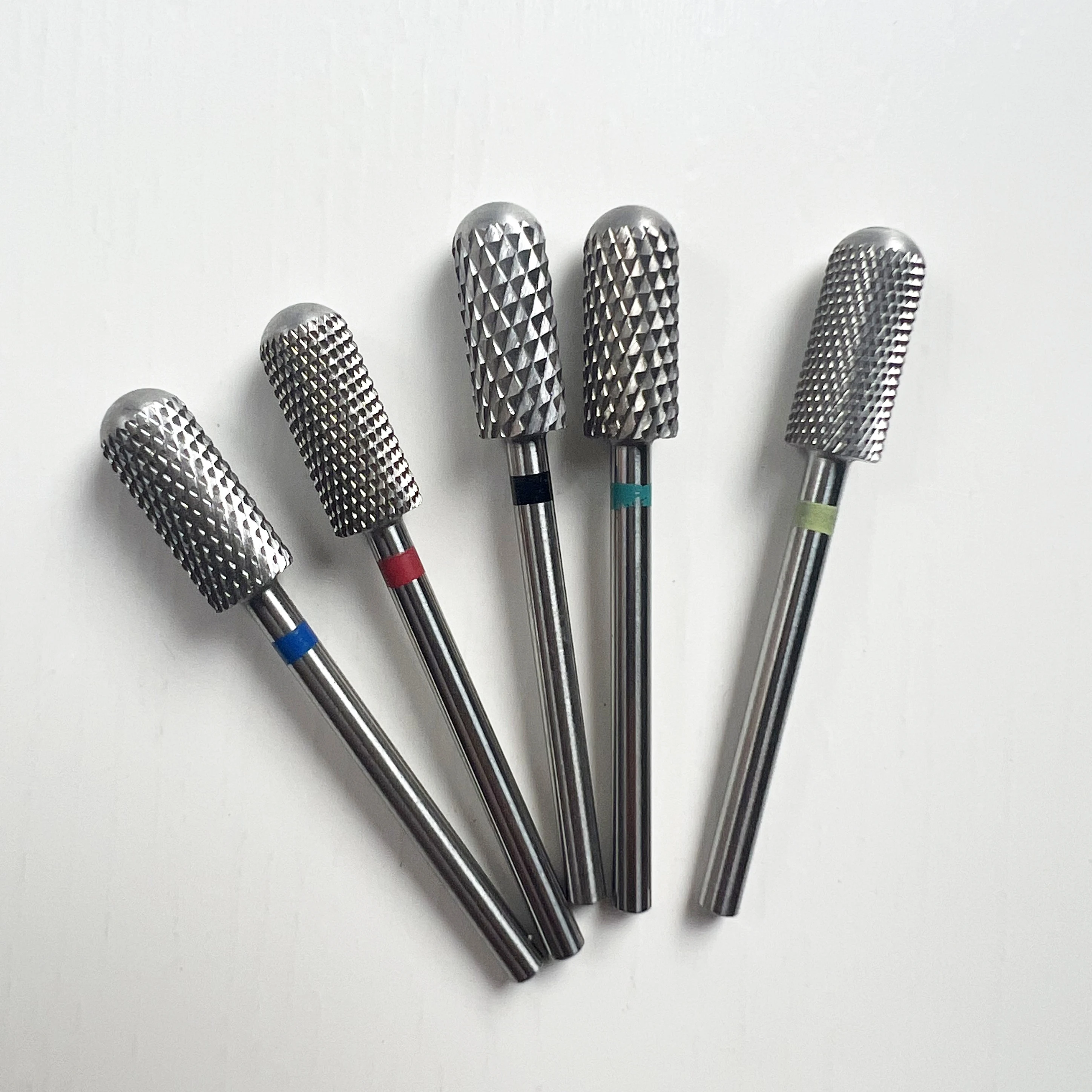 フライスカッタータングステンカーバイドネイルドリルビット電気ネイルドリルマニキュアマシンペディキュア爪やすりアクセサリー