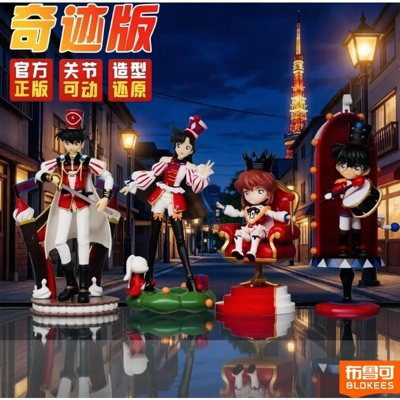 

В наличии: BLOKEES Miracle Edition Detective Conan Sleepwalking Fairy Tale Kudo Shinichi Conan — Сборная коллекционная модель-игрушка, подарок