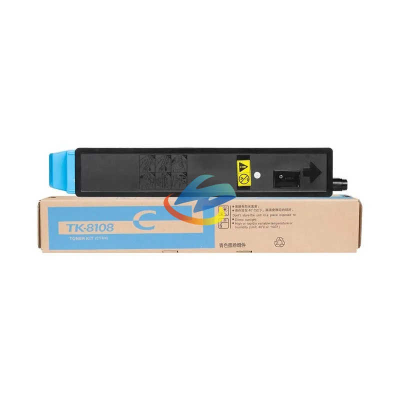 1PCS TK-8108 TK8108 Toner Cartridge Compatible for Kyocera ECOSYS M8024 Cidn High Quality Copier Toner Powder BK220g CMY110g