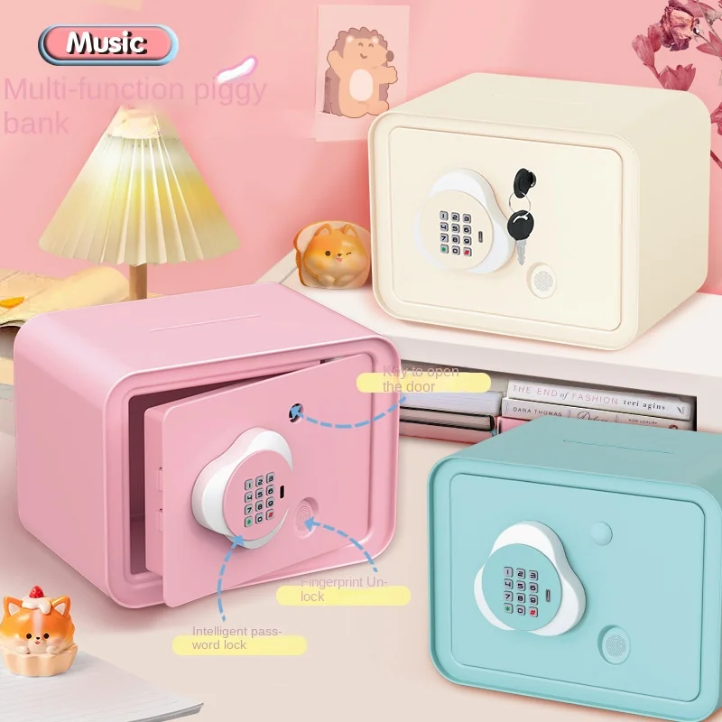 

New Children Saving Pot3-10Years Old Cultivate Saving Habits Boys and Girls Large Capacity Password Saving Safe