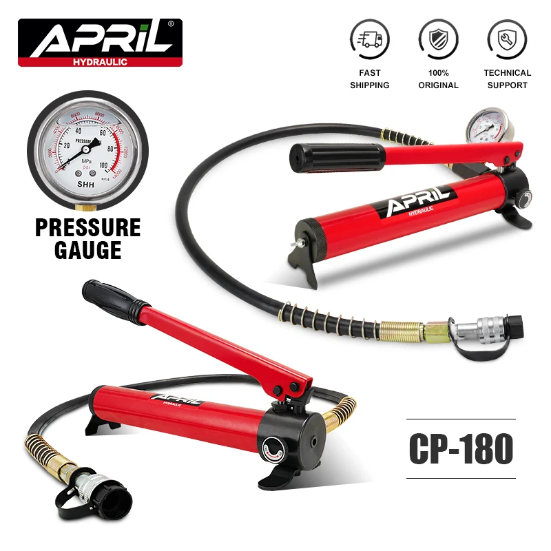 High Pressure Hydraulic Hand Pump CP-180 Manual Hydraulic Pressure Pump