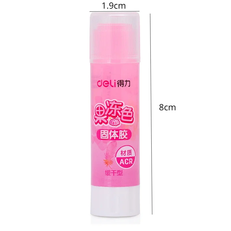 1pcs Cartoon Cute Mini Solid Glue Stick Strong Adhesives Glue Stick Students Stationery Office School Supplies High Viscosity 8g