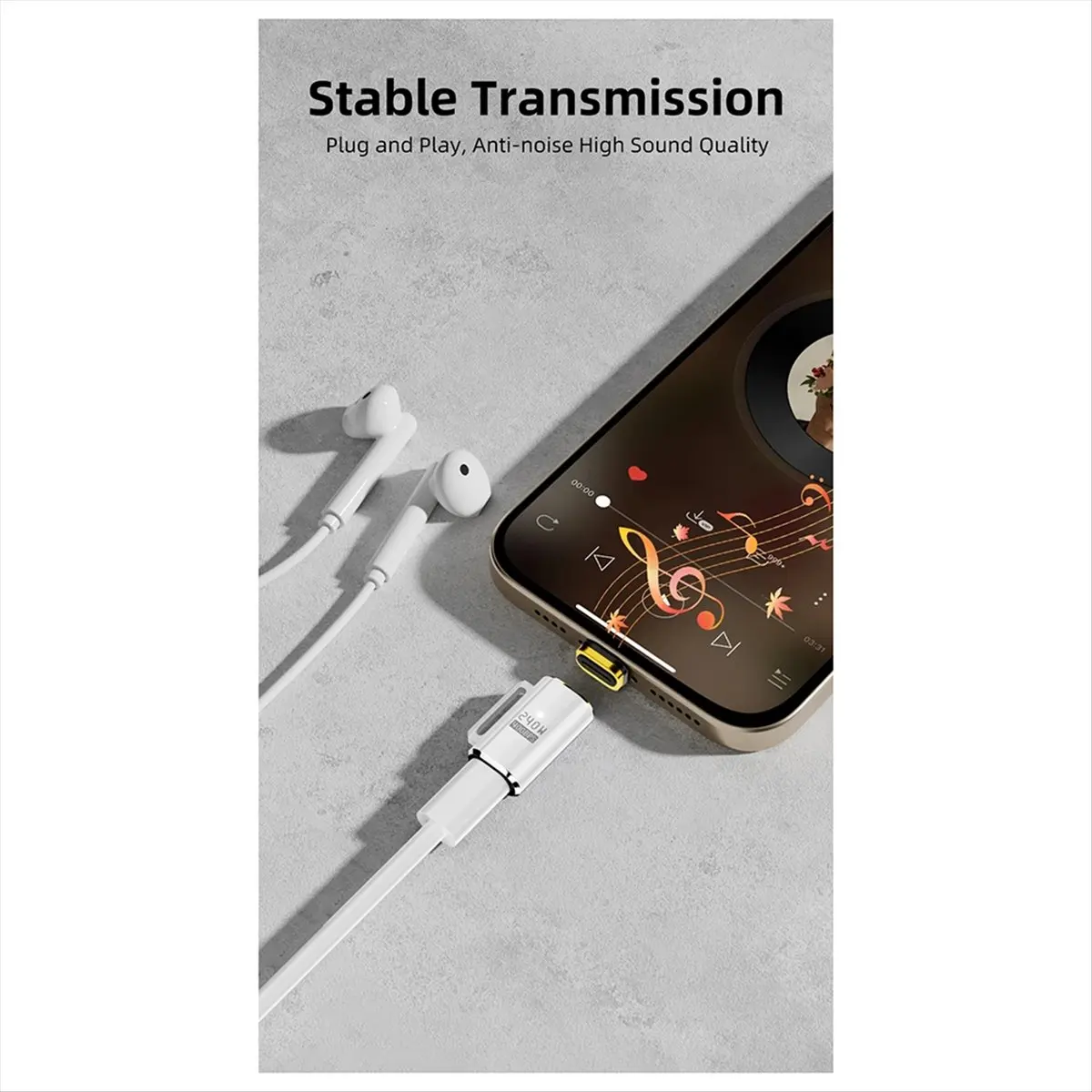 *ONE DAY Fully Function 240w Magnetic Suction Adapter Type-C Male Orbit Female Magnetic Suction Green Gray