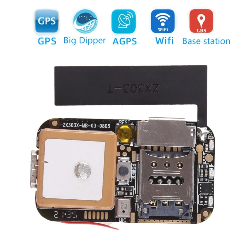 

Mini GPS SOS Real-time Call Voice Tracking Locator for Car Truck Kids