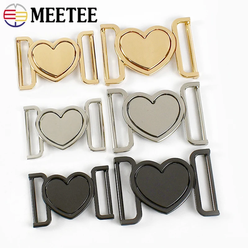 30/40mm Metal Buckles for Coat Belt Strap Clasp Windbreaker Clothes Decorative Button Combination Hooks DY Sewing Accessories