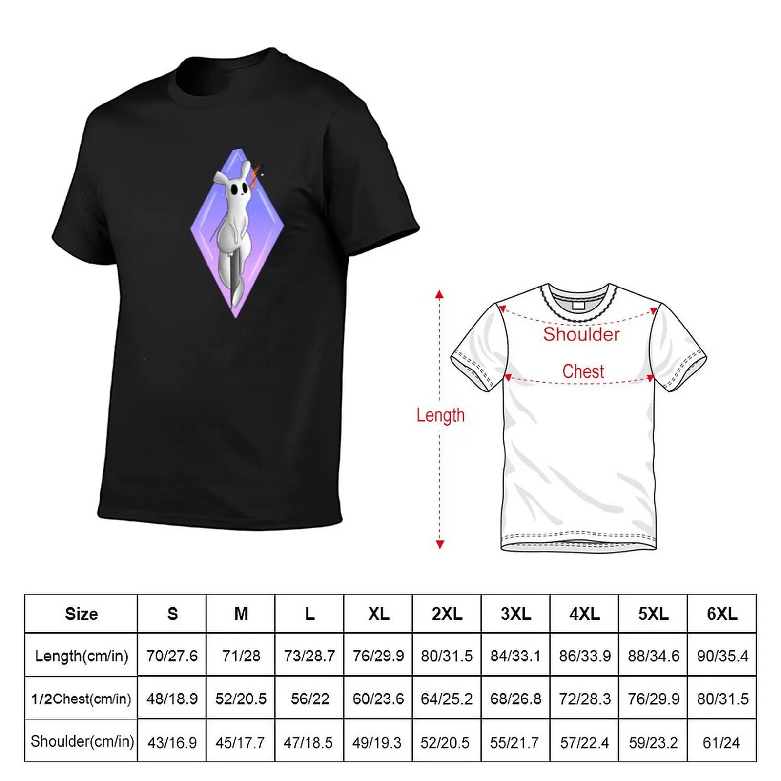 Diamond Slugcat Rainworld T-shirt quick drying blanks sweat mens big and tall t shirts