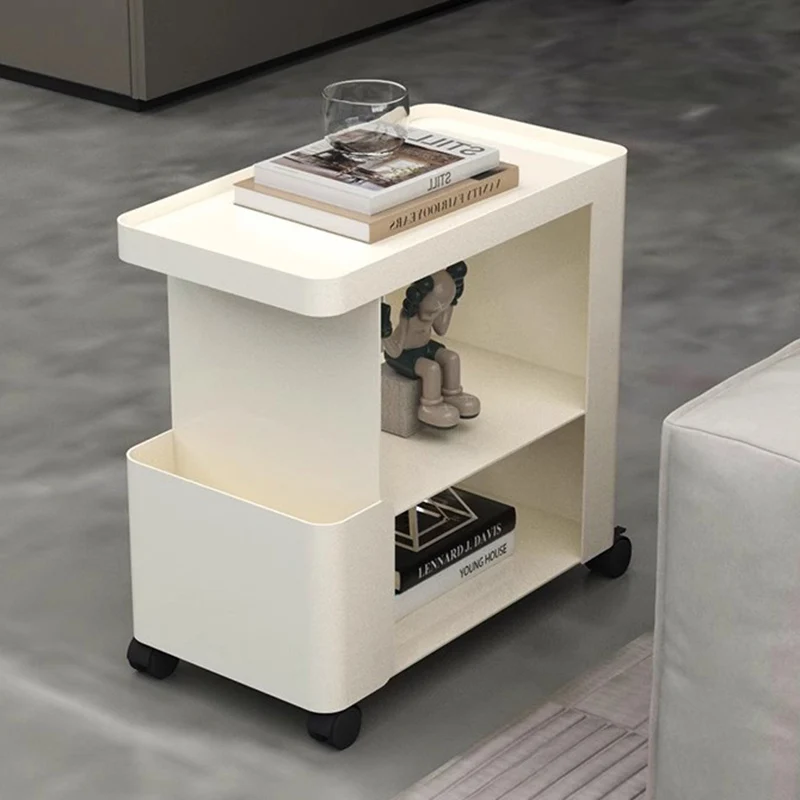 Nordic Side Bed Table Bedroom Bedside Corner Modern White Nightstand Minimalist Home Mesinha De Cabeceira Bedroom Set Furniture image 4