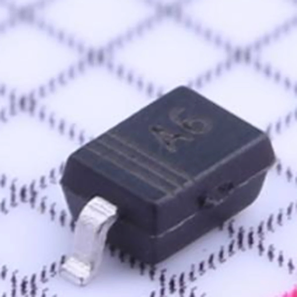 50PCS NEW original Marking A6 switch diodes 1.25V@150mA  75V 1uA@75V 250mA SOD-323 Small Signal Fast BAS16WS-E3-08 BAS16WS BAS16