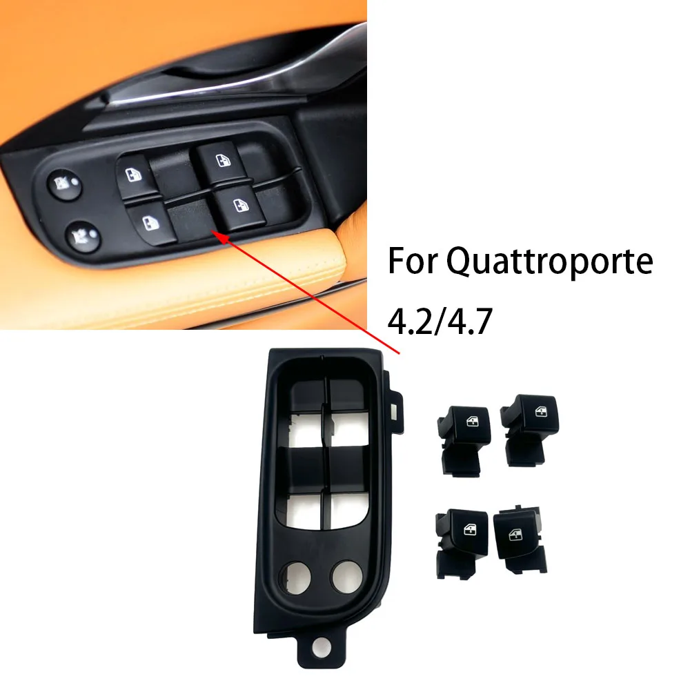 Power Main Window Master Switch Button And Panel Fit For Maserati Quattroporte 4.2/4.7 ,