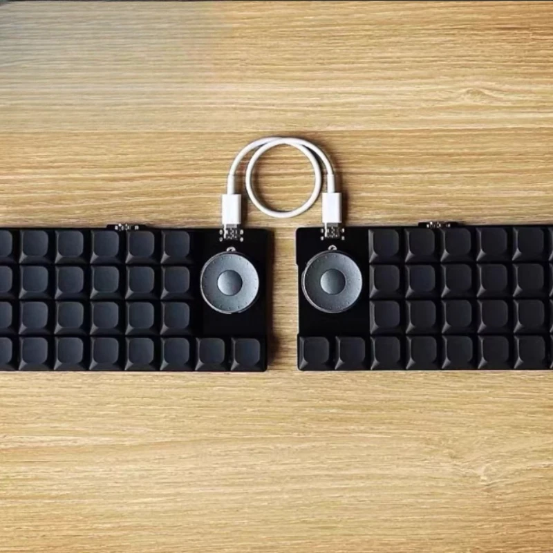 X26a Wired Split Keyboard Customized Solder Low Profile Single Mode Split Ergonomic Keyboard VIAL Left and Right Hand Keyboard