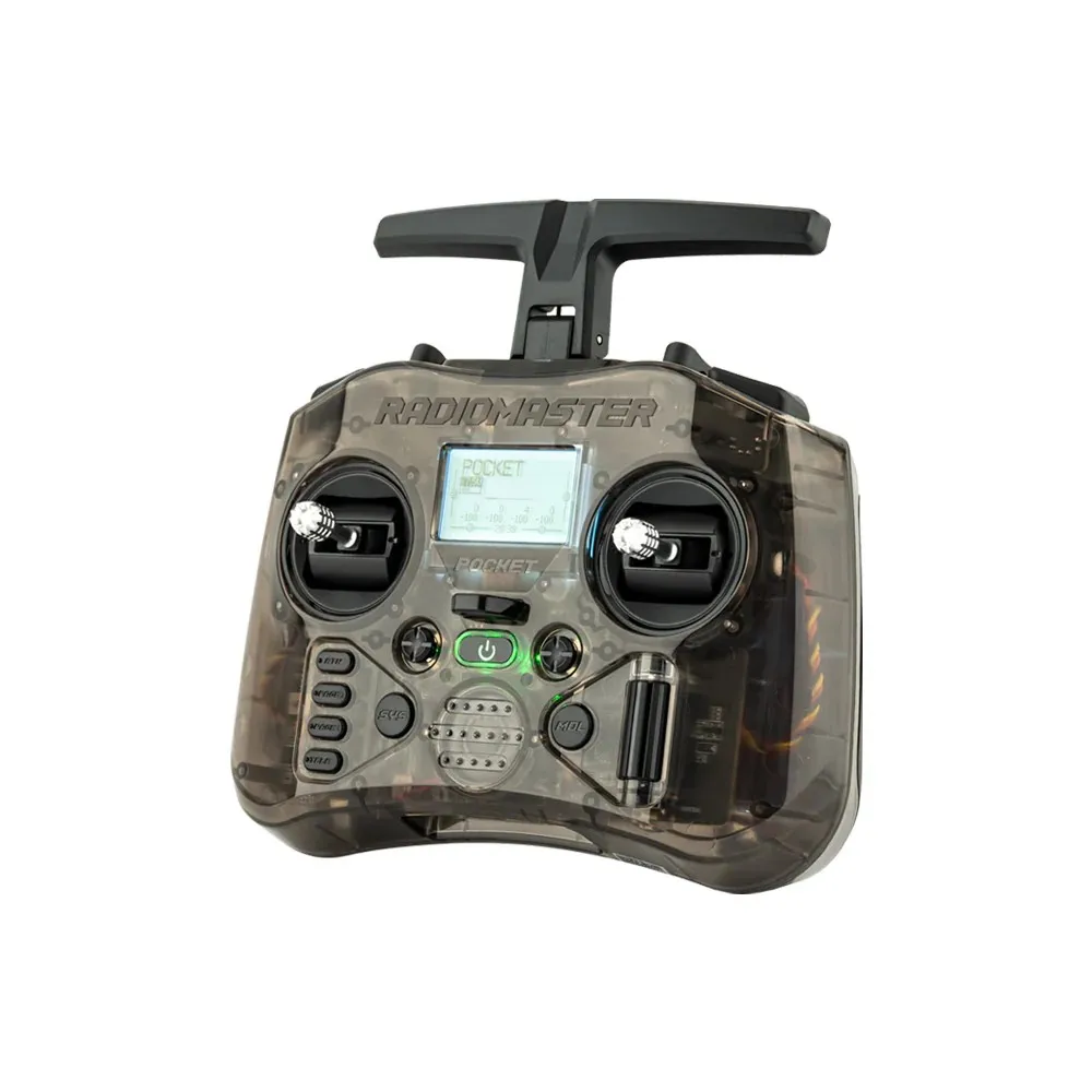 Radiomaster Pocket LBT Vesion ELRS M2 Hall Gimbal Transmitter Remote Control Listen-Before-Talk Built In LED Light Foldable