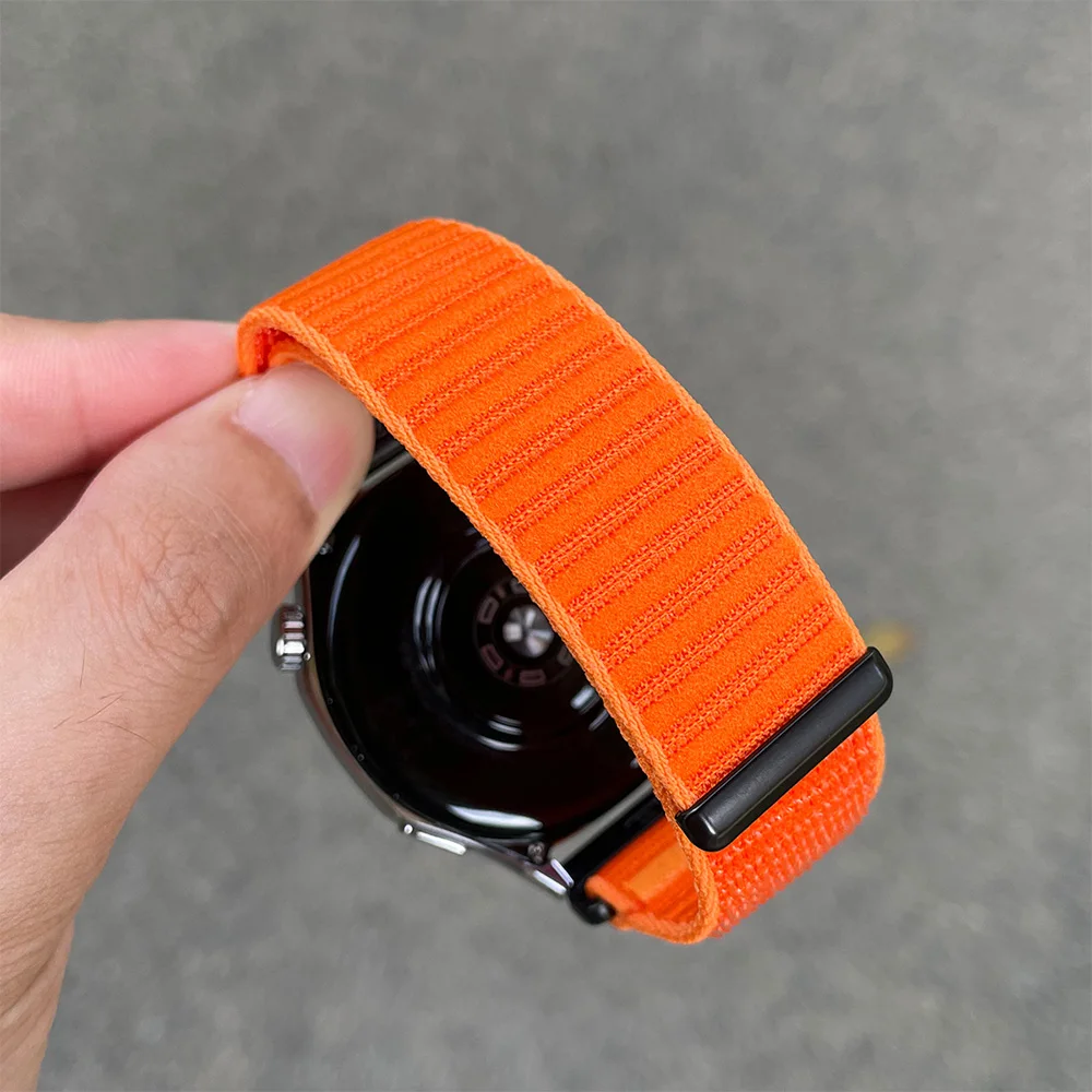 Bracelet en Nylon de 22mm pour montre HUAWEI GT 6/6Pro, 46mm, Bracelet de remplacement réglable pour montre Huawei 4/5 5 Pro GT 3 2 Pro, bande de 46mm
