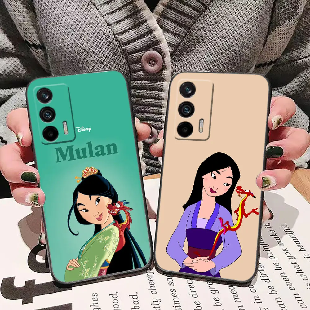 

Disney Princess Mulan Dragon Phone Case For Realme C65 C63 C55 C53 C35 C33 C30S C30 S21Y C21 C20 C15 C11 NARZO 50 X50 GT Case