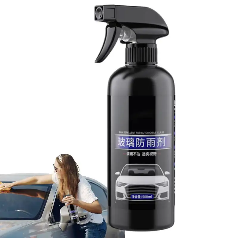 

Automotive Anti Fog Spray Versatile Car Windshield Spray Windshield Water Repeller 500ml Antifogging Rainproof Agent Anti Fog