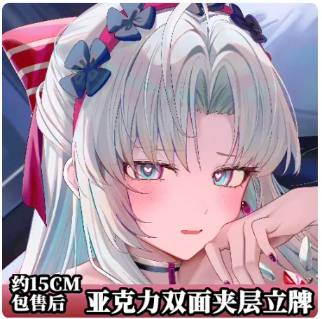 Japanese Anime Wuthering Waves Carlotta Montelli Acrylic Stand Figure Model Plate Cosplay Collection Desktop Decor Gifts JMZP